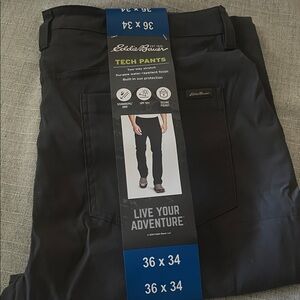 Eddie Bauer Tech Pants in Grey